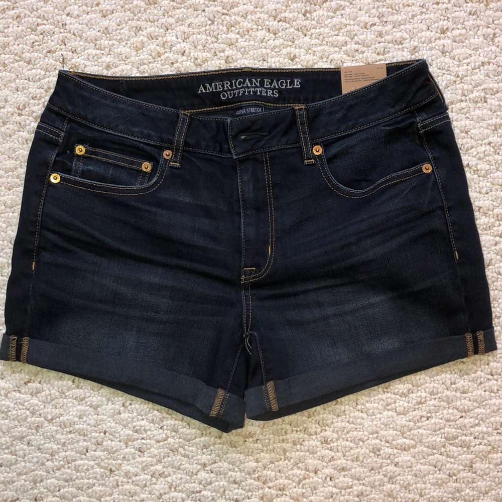 American Eagle Boy Midi Jean shorts